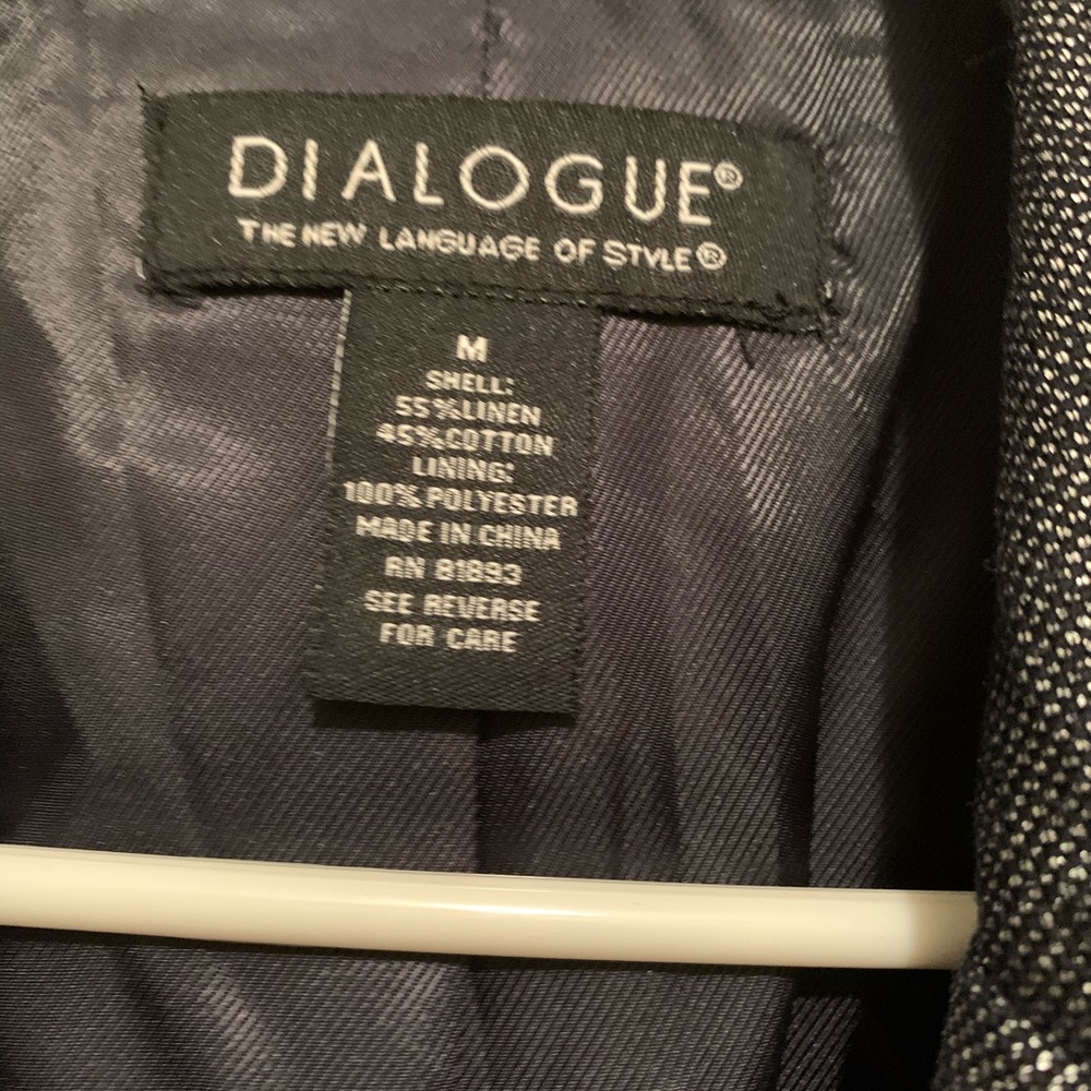 Dialogue Linen Jacket - Picture 4 of 6